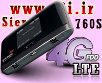مودم جيبي Sierra 760S  سازگار با ايرانسل و همه اپراتور هاي نسل چهارم ايراني 4G LTE FDD