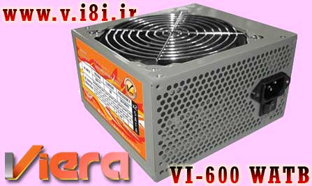 فروشگاه اينترنتي كبوتر- power پاور كامپيوتر، محصول شركت ويرا- مدل: VI-600WATB