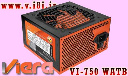فروشگاه اينترنتي كبوتر- power پاور كامپيوتر، محصول شركت ويرا- مدل: VI-750WATB