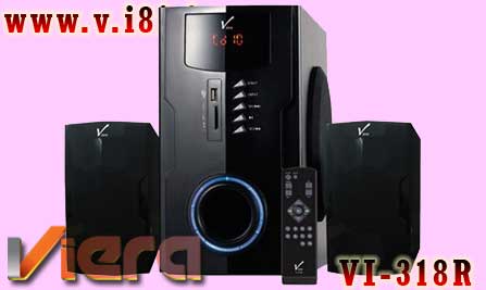 Viera-Audio Amplifier 3D Speaker with Remote Control-model: VI-318R