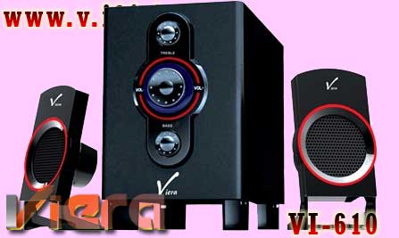 Viera-Audio Amplifier 3D Speaker -model: VI-610